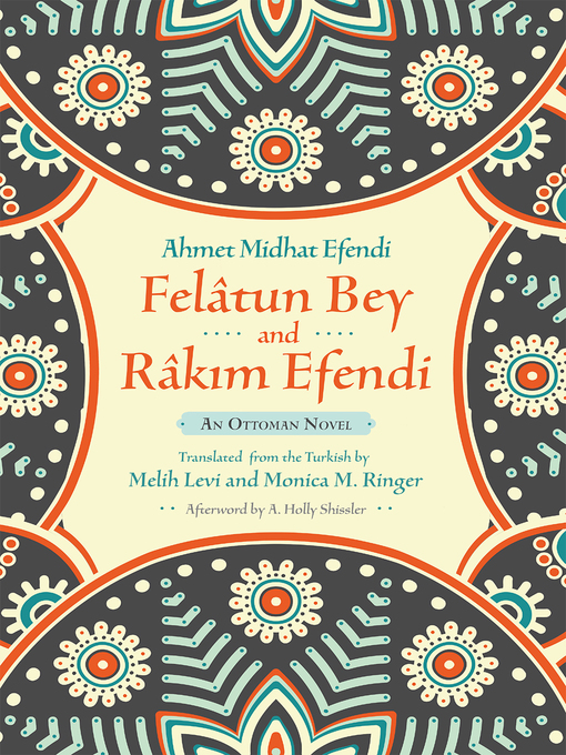Cover image for Felâtun Bey and Râkim Efendi